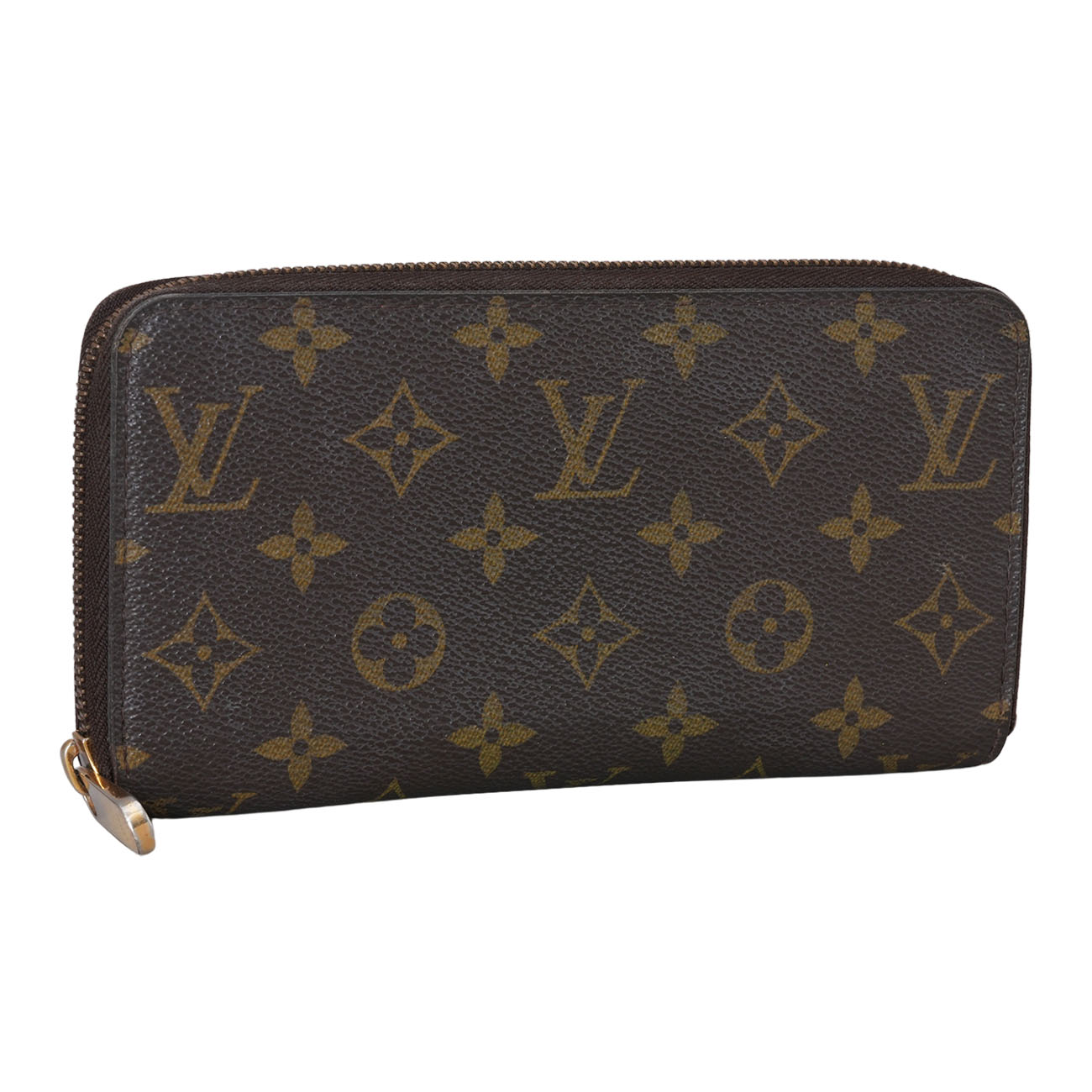 LOUIS VUITTON(USED)루이비통 모노그램 지퍼 장지갑